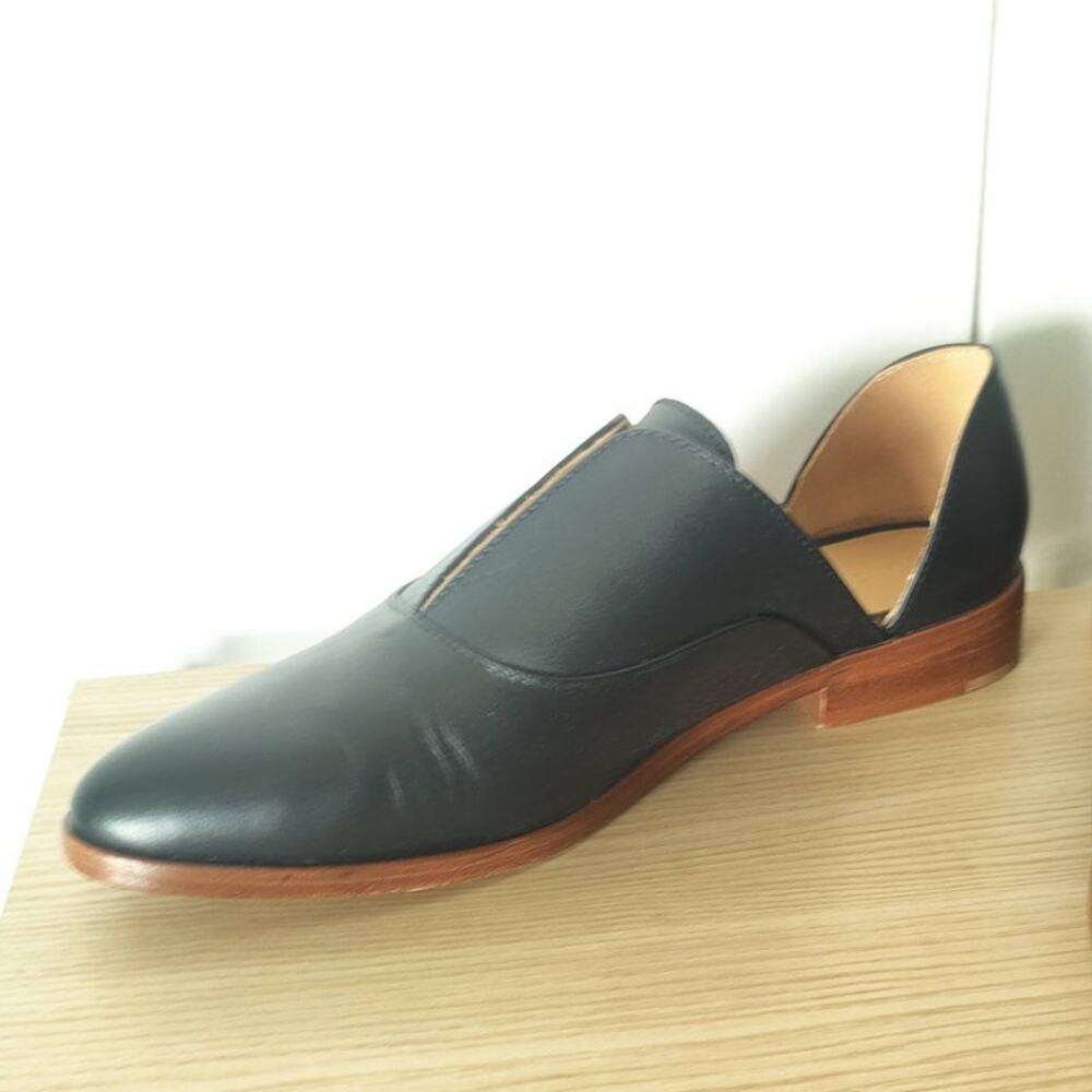 Nisolo Ellie Black Leather Oxford 9.5